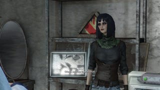 The player speaks with Pistols leader, Apache Alice, in Fallout 4 mod, Fallout London